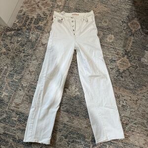Levis White Jeans